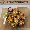 Ultimate Sushi Pockets: Sweet, Spicy, and Teriyaki Twists!