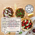 Three loaded flatbreads topped with seasoned The Better Butchers plant-based ground, fresh herbs, and tomatoes.