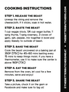 Cooking instructions for The Better Beast plant-based roast: baste with vegan butter, herbs and garlic, then bake at 350F (175C) for 45 to 60 minutes